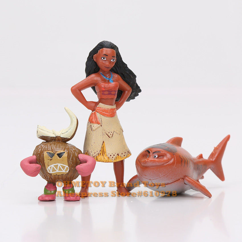 Disney Figure Cake Topper Princess Moana w/ Oar - Christmas Stocking  Stuffer!