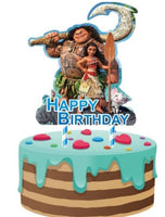 Polynesian Princess cake topper - style B